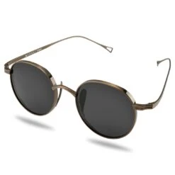 Arkai Occasus | Lunettes De Soleil En Titane Couleur Cuivre à Verres Ronds Polarisés -Bijouterie Soldes Boutique 26 5a arksan