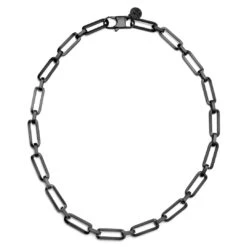 Lucleon Collier Chaîne En Acier Couleur Gunmetal Connor Amager -Bijouterie Soldes Boutique 27 178b4e77a3d5a501088ae2992dbca42fc