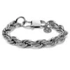 Lucleon Bracelet En Métal Tressé Argenté Corwin Amager - 10 Mm -Bijouterie Soldes Boutique 3 1.94857fa94be982fa534aa140ec9443d7 3