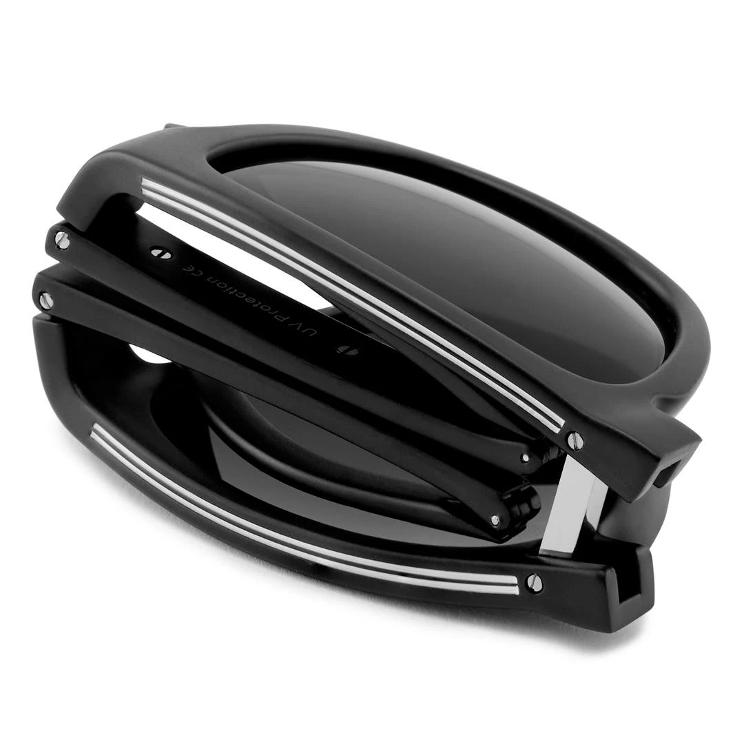 Waykins Lunettes De Soleil Pliables Noires Winslow Thea à Verres Polarisée 4 Waykins Lunettes De Soleil Pliables Noires Winslow Thea à Verres Polarisée – Image 2