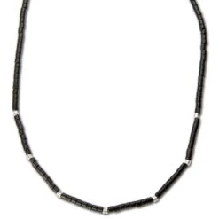 Waykins Collier De Pierres Noires Wic