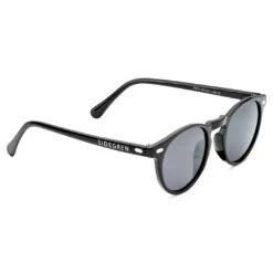 Sidegren Lunettes De Soleil Rétro Noires à Verres Ronds Polarisés -Bijouterie Soldes Boutique 37 35bd3783374cc5c4826d802f04767a23e