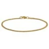 Lucleon Bracelet Chaîne à Mailles Dorées - 2 Mm -Bijouterie Soldes Boutique 4 1.182e74eacd4e730025272d536ad08e70 3