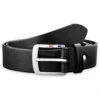 BSWK Ceinture Noire En Cuir Pleine Fleur -Bijouterie Soldes Boutique 4 1.dd3011dbf97c84f0c3a4091c78b22690 5