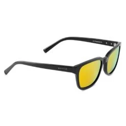 Waykins Lunettes De Soleil Noires Wilmer Thea à Verres Miroir Polarisés Jaune-orange -Bijouterie Soldes Boutique 41 314688486b493bc7ea2dd512309bf5396