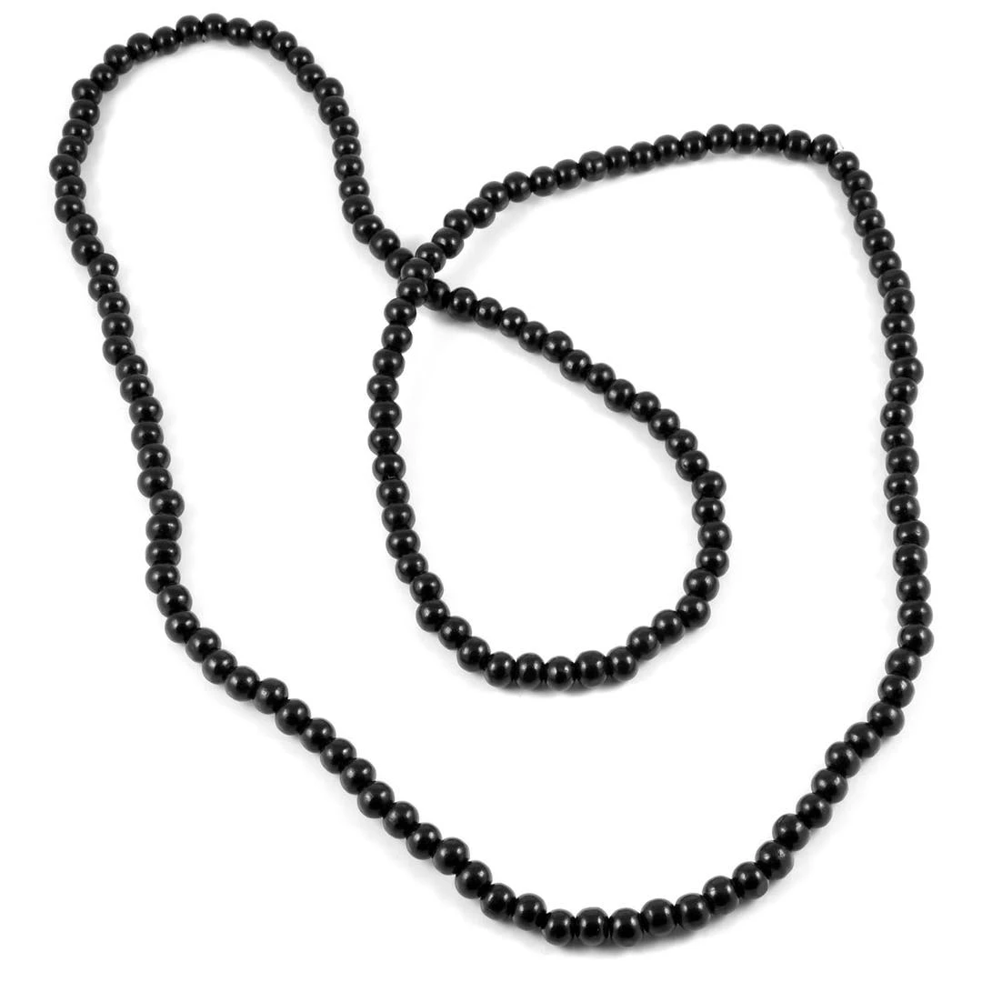 Collin Rowe Collier De Perles En Bois Noir 5 Collin Rowe Collier De Perles En Bois Noir – Image 3