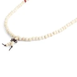 Collin Rowe Collier De Perles En Bois Blanches -Bijouterie Soldes Boutique 5 2 197