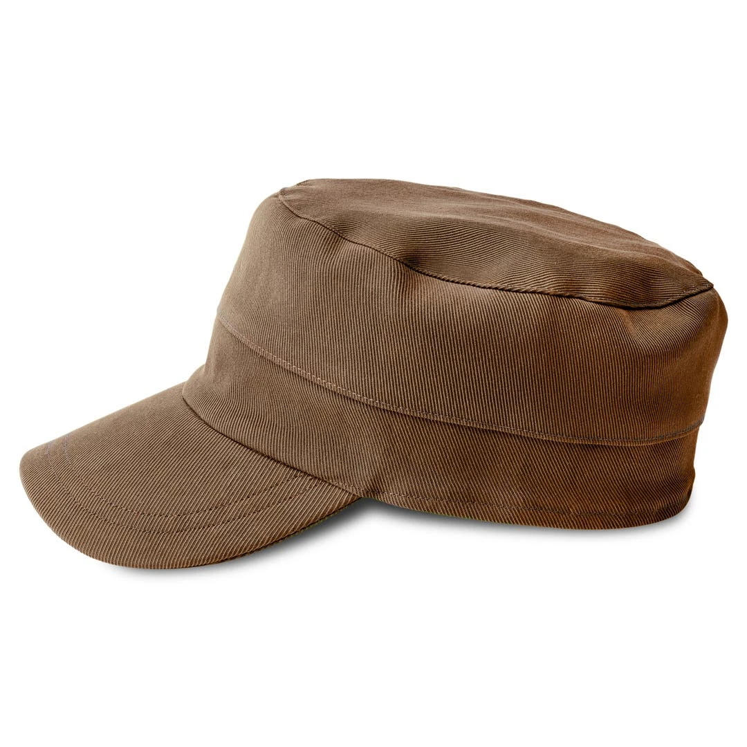 Fawler Casquette Militaire Flynn En Coton Marron 4 Fawler Casquette Militaire Flynn En Coton Marron – Image 2