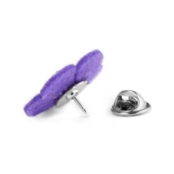 Warren Asher Broche à Fleur Pourpre Et Vert -Bijouterie Soldes Boutique 5 3 178 1