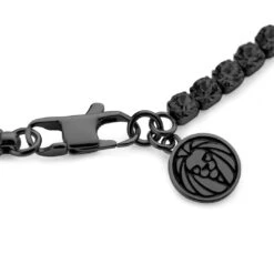 Lucleon Amager | Bracelet En Acier Inoxydable Noir Avec Zircones Noires -Bijouterie Soldes Boutique 5 3leec73ee1c7daa1f8ebee12c9b1f18c44 3