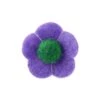 Warren Asher Broche à Fleur Pourpre Et Vert -Bijouterie Soldes Boutique 5 325 1
