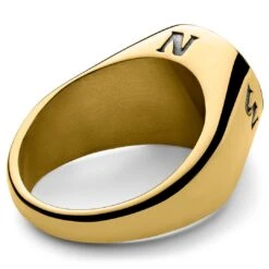 Arkai Atlas | Chevalière L'étoile Polaire En Acier Doré 10 Arkai Atlas | Chevalière L'étoile Polaire En Acier Doré -Bijouterie Soldes Boutique 6 2ab21f68a9735042c1d5bf35bbaf2888ba 8