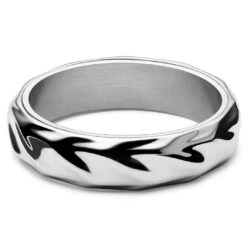 Lucleon Bague En Acier Pearce Crux -Bijouterie Soldes Boutique 7 2.280810fcff4bcdeb2830c5bd6ed217b1 8