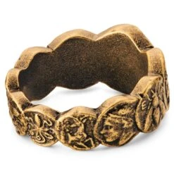 Lucleon Obelius | Bague En Métal Doré Vintage - Les Pièces De Monnaie 7 Lucleon Obelius | Bague En Métal Doré Vintage - Les Pièces De Monnaie -Bijouterie Soldes Boutique 7 2 79b840edb5127980b34ff85d4603c7bb 8