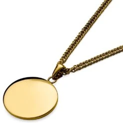 Lucleon Sanctus | Collier En Métal Doré à L'effigie De La Vierge Marie -Bijouterie Soldes Boutique 7 3 1b514d8d39d48c0280be17dd4449640d