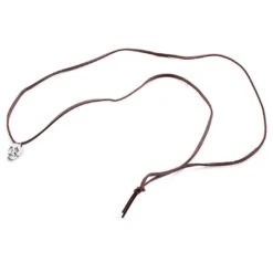 Lucleon Collier En Cuir à Pendentif Le Crâne Argenté 8 Lucleon Collier En Cuir à Pendentif Le Crâne Argenté -Bijouterie Soldes Boutique 8 3