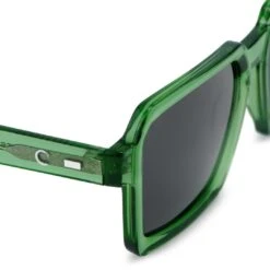 Otsu Occasus | Lunettes De Soleil Vert Fluo XL à Formes Géométriques Et Verres Polarisés -Bijouterie Soldes Boutique 8 3 glasot