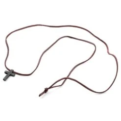 Lucleon Collier "Le Fils" à Croix Chrétienne En Métal Noir Et Cordon De Cuir 9 Lucleon Collier "Le Fils" à Croix Chrétienne En Métal Noir Et Cordon De Cuir -Bijouterie Soldes Boutique 8 3 1 187