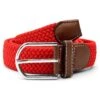 Collin Rowe Ceinture élastique Rouge -Bijouterie Soldes Boutique 8038 01 1