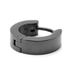 Fort Tempus Boucle D'oreille Noire Avec Croix Et Zircon Incrusté 6 Fort Tempus Boucle D'oreille Noire Avec Croix Et Zircon Incrusté -Bijouterie Soldes Boutique 8399 2