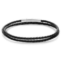 Lucleon Bracelet Collins En Cuir Noir - 3 Mm -Bijouterie Soldes Boutique 9 2.f037a8837fe7314c550f1b6e4a743890 2