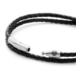 Lucleon Bracelet Collins En Cuir Noir - 3 Mm -Bijouterie Soldes Boutique 9 3.685ad7631075c85aa8c4e7ce8f555cbf 2