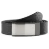 BSWK Ceinture En Cuir Noir Avec Boucle Massive à Verrouillage Automatique -Bijouterie Soldes Boutique Bosswik 3 1 copy 5