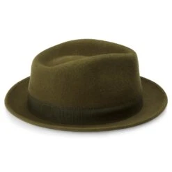 Fawler Chapeau Trilby Tomasso Moda Vert Olive 11 Fawler Chapeau Trilby Tomasso Moda Vert Olive -Bijouterie Soldes Boutique Hat 2 4 copy 3
