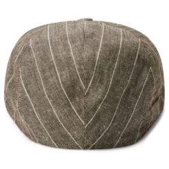 Fawler Casquette Plate à Rayures Marron Et Blanc Marco Moda 8 Fawler Casquette Plate à Rayures Marron Et Blanc Marco Moda -Bijouterie Soldes Boutique Hat 24 3 copy 3