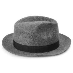 Fawler Chapeau Fédora Gris Filippo Moda -Bijouterie Soldes Boutique Hat 4 4 copy 3
