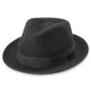 Fawler Chapeau Trilby Tomasso Moda Noir -Bijouterie Soldes Boutique Hat 8 1 copy 3