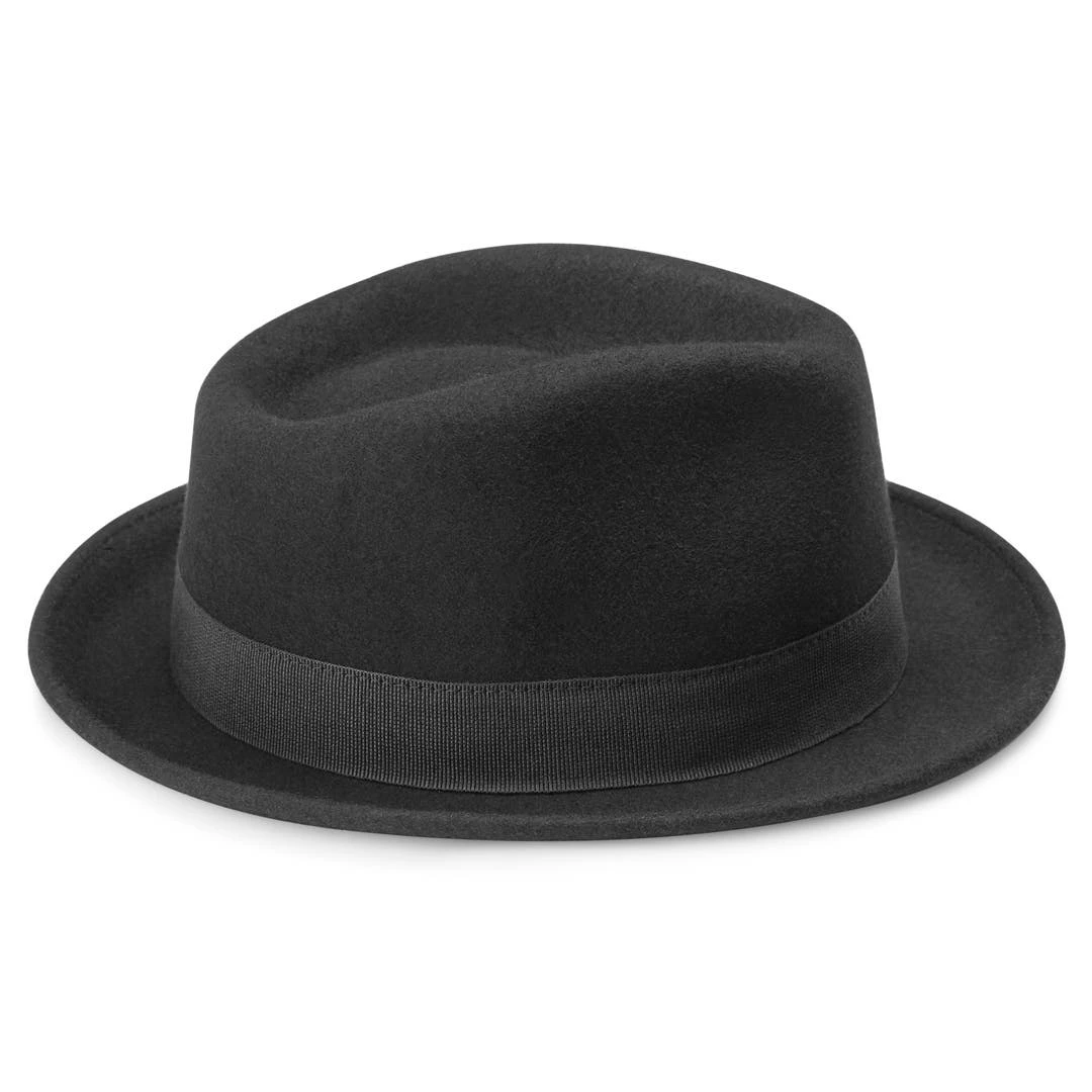 Fawler Chapeau Trilby Tomasso Moda Noir 7 Fawler Chapeau Trilby Tomasso Moda Noir – Image 5