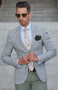 BSWK Ceinture En Cuir Châtaigne à Boucle En Métal Argenté -Bijouterie Soldes Boutique billed 1 250