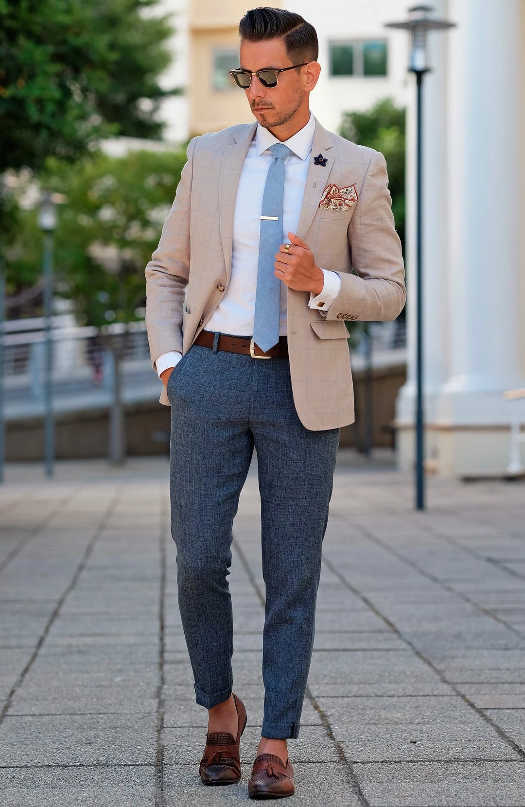 BSWK Ceinture En Cuir Marron Vintage 7 BSWK Ceinture En Cuir Marron Vintage – Image 5