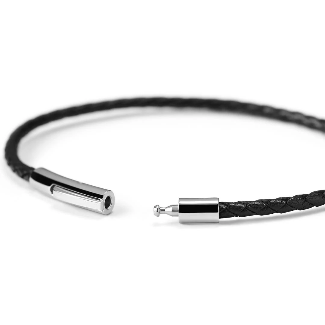 Neshraw Bracelet De Pierres Noires Galio 6 Neshraw Bracelet De Pierres Noires Galio – Image 4