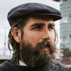 Fawler Casquette Plate Bleue Boston Fido -Bijouterie Soldes Boutique boston blue fido flat cap 2