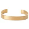 Lucleon Bracelet Manchette Doré En Acier Brossé -Bijouterie Soldes Boutique brac2667b840ef9fe852560f6644d1441beb 2