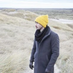 Fawler Bonnet Jaune à Grosses Mailles Fee Montagna -Bijouterie Soldes Boutique dadadd