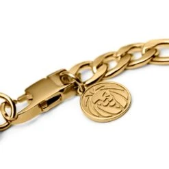 Lucleon Bracelet En Métal Doré Cosmo Amager à Maille Figaro -Bijouterie Soldes Boutique dhsh50e8381cd015ce59df7f8e929a279c1d 3