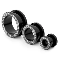 Fort Tempus Tunnel écarteur En Acrylique à Motif De Cercles Celtiques