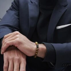 Neshraw Bracelet Marron Hommage à Bouddha -Bijouterie Soldes Boutique jwm megashoot brace 1 11100