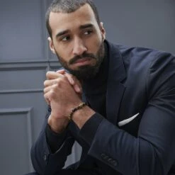 Neshraw Bracelet Marron Hommage à Bouddha -Bijouterie Soldes Boutique jwm megashoot brace 1.2 11100