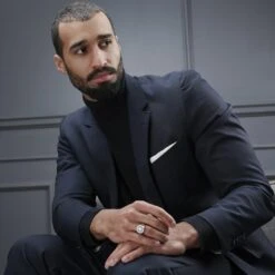 Lucleon Bague Noire Et Argentée Lonya Makt 13 Lucleon Bague Noire Et Argentée Lonya Makt -Bijouterie Soldes Boutique jwm megashoot rings 1 20707