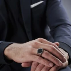 Lucleon Bague Réversible Lanz Makt -Bijouterie Soldes Boutique jwm megashoot rings 1 20752