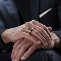 Lucleon Bague Dorée Lanty Makt -Bijouterie Soldes Boutique jwm megashoot rings 1 20870