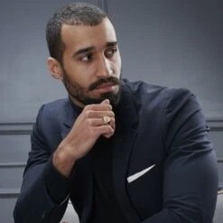 Lucleon Bague Argentée Et Dorée Lonya Makt -Bijouterie Soldes Boutique jwm megashoot rings 1.3 20698