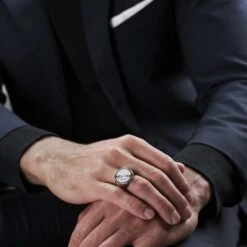 Lucleon Bague Réversible Lanz Makt -Bijouterie Soldes Boutique jwm megashoot rings 1.3 20752