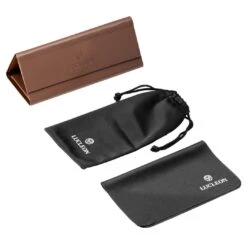Lucleon Occasus | Lunettes De Soleil à Monture Couleur Or Et Verres Gris Polarisés -Bijouterie Soldes Boutique ll tri foldcase 2 2