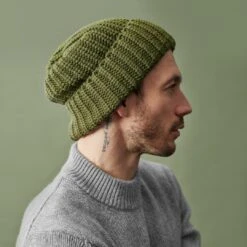 Fawler Bonnet Vert Olive à Grosses Mailles Fee Montagna 11 Fawler Bonnet Vert Olive à Grosses Mailles Fee Montagna -Bijouterie Soldes Boutique oliverrrrr 1