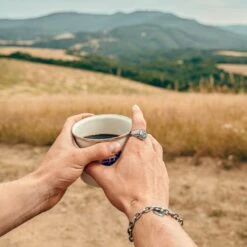 Arkai Atlas | Chevalière Mappemonde En Acier Argenté -Bijouterie Soldes Boutique rel atlas drop35 ring2 tobias stelzner 1x1 1 25823 1